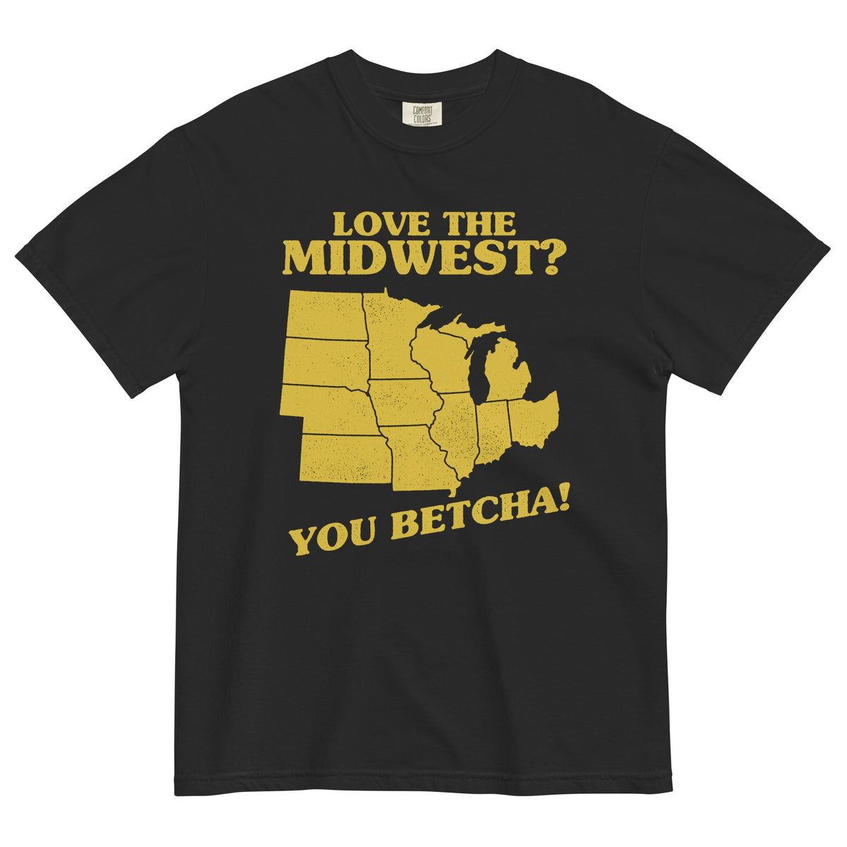 Love The Midwest? You Betcha! Men's Relaxed Fit Tee product image 5