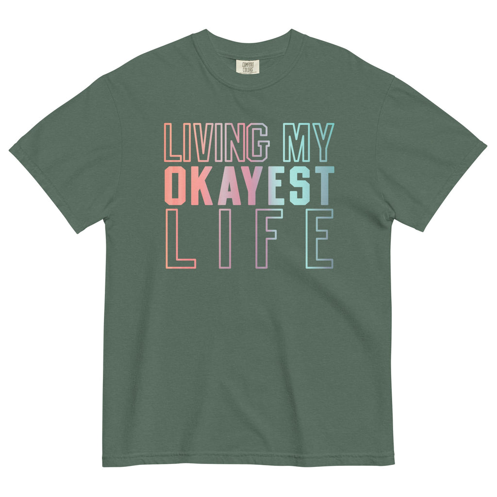 Living My Okayest Life Men's Relaxed Fit Tee product image 6