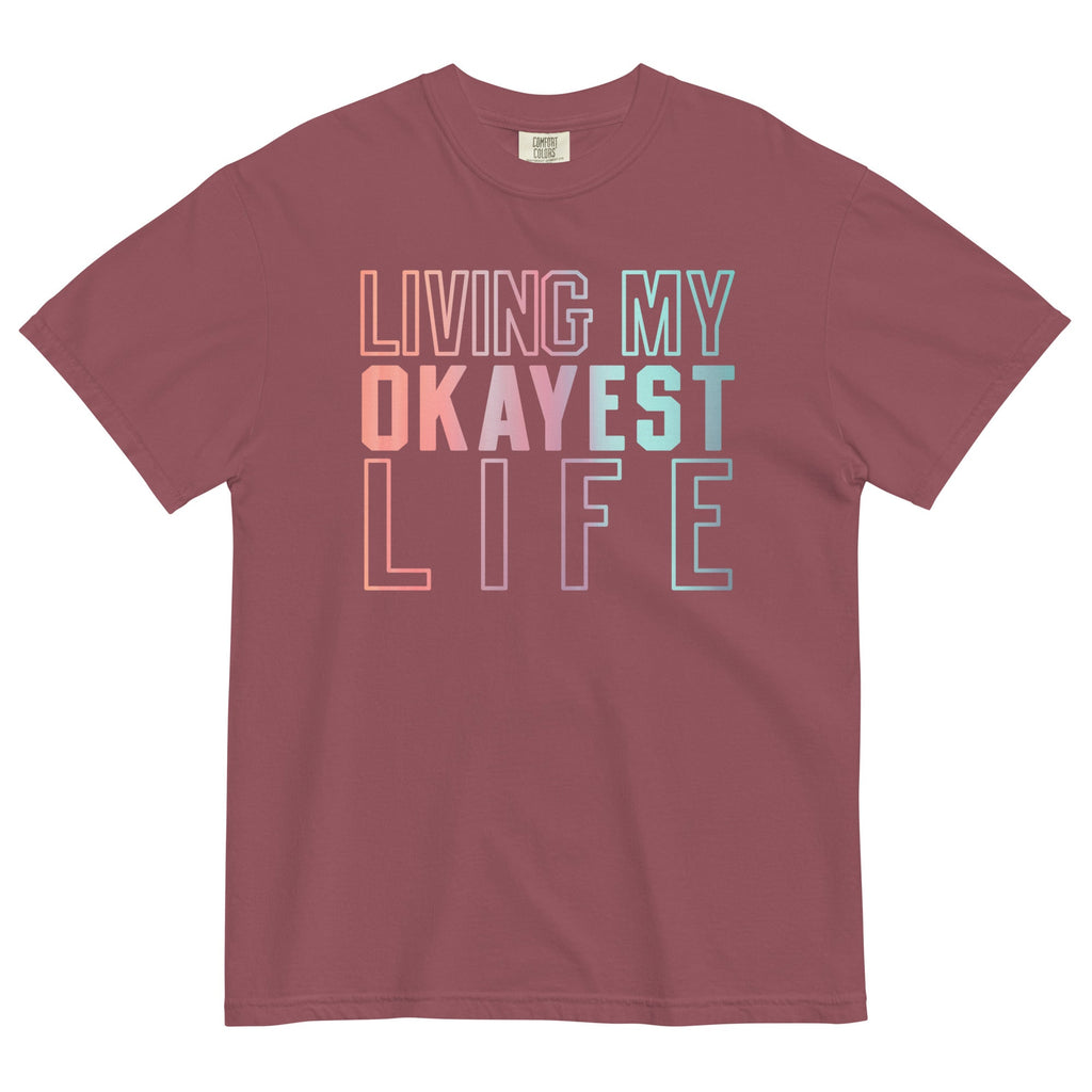 Living My Okayest Life Men's Relaxed Fit Tee product image 4