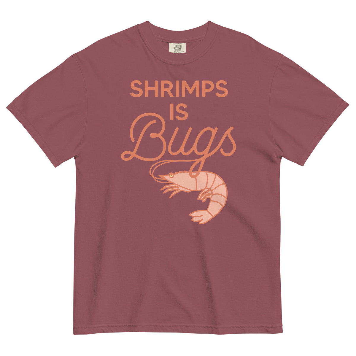 Shrimps Is Bugs Men's Relaxed Fit Tee product image 3