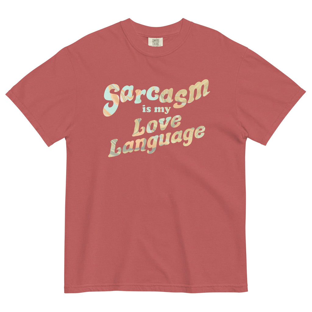 Sarcasm Is My Love Language Men's Relaxed Fit Tee product image 4