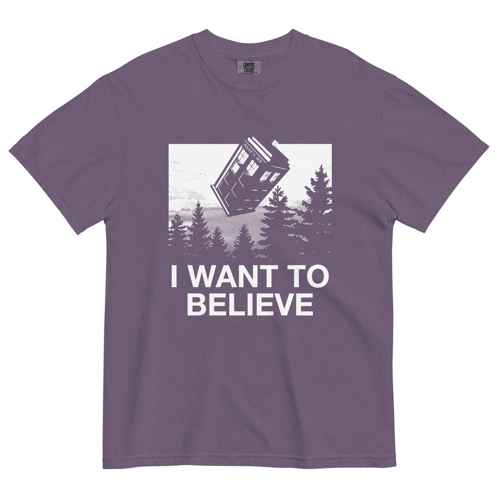 I Want To Believe Tardis Men's Relaxed Fit Tee product image 5