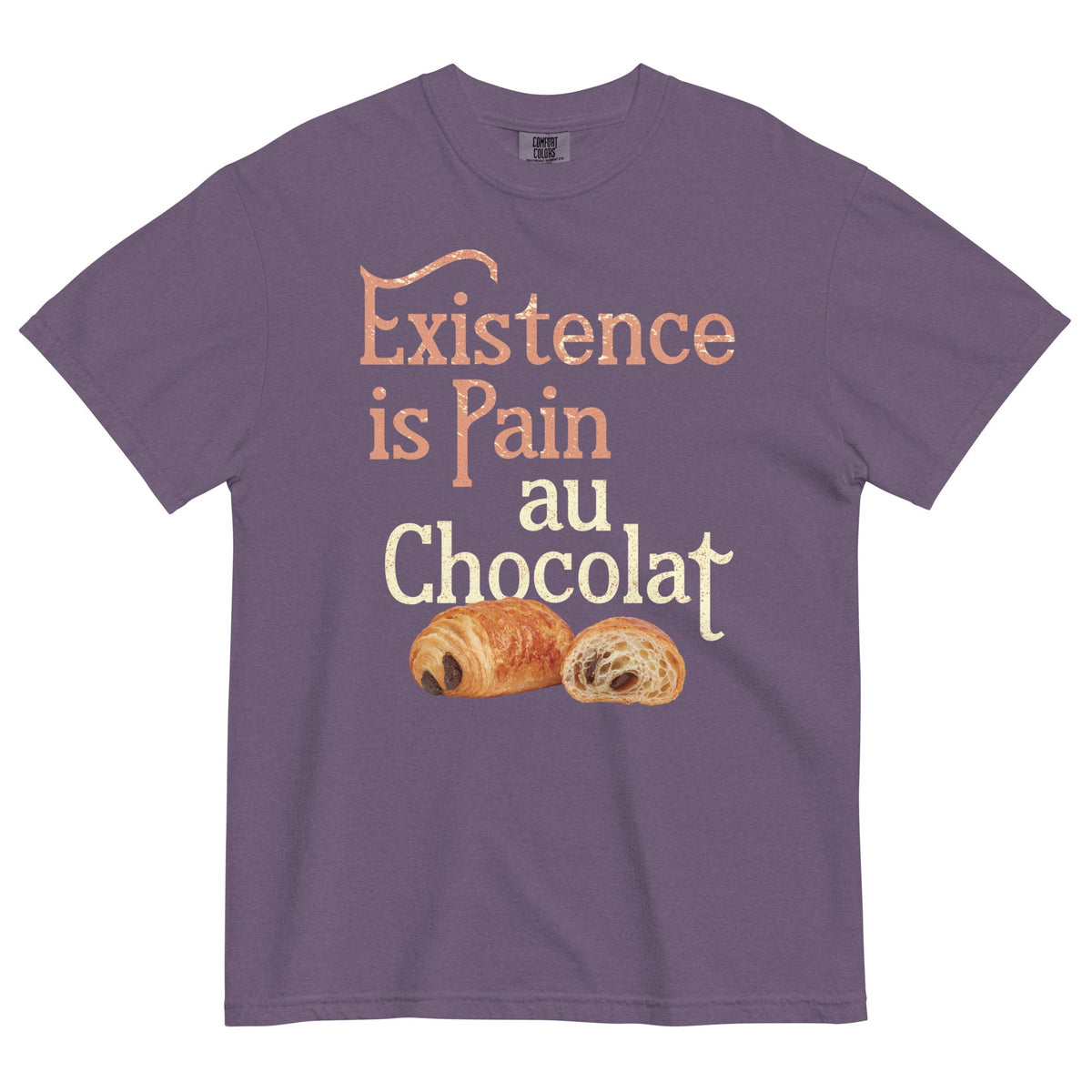 Existence Is Pain Au Chocolat Men's Relaxed Fit Tee product image 5