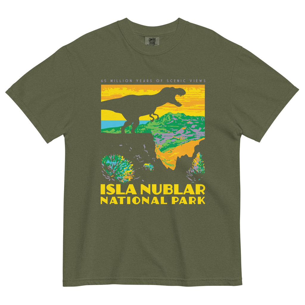 Isla Nublar National Park Men's Relaxed Fit Tee product image 4