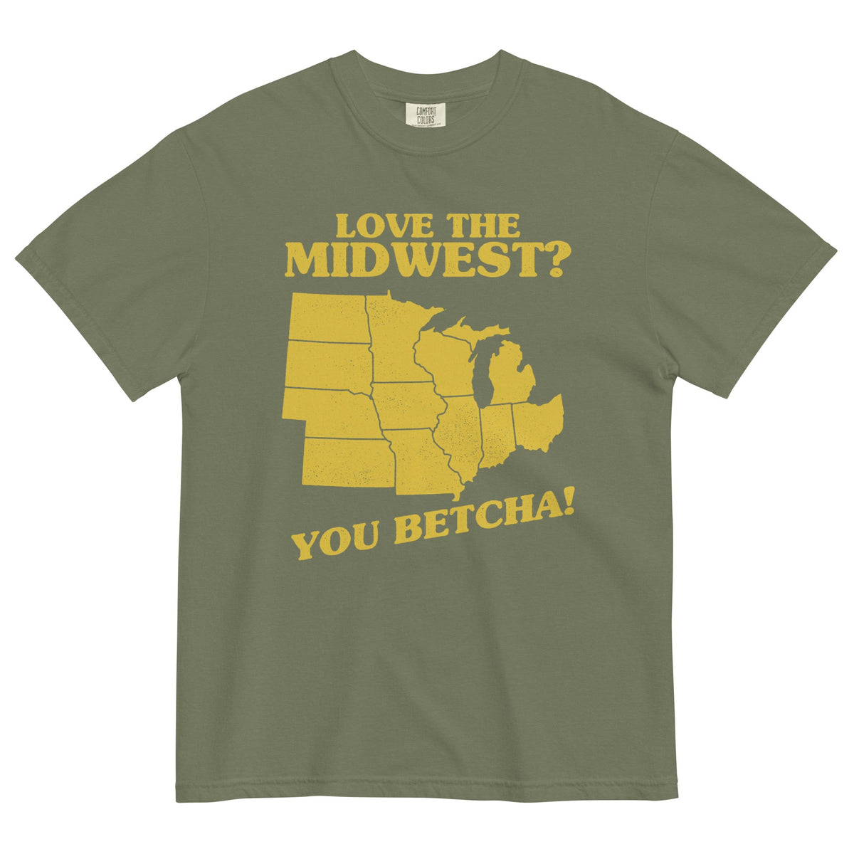 Love The Midwest? You Betcha! Men's Relaxed Fit Tee product image 4