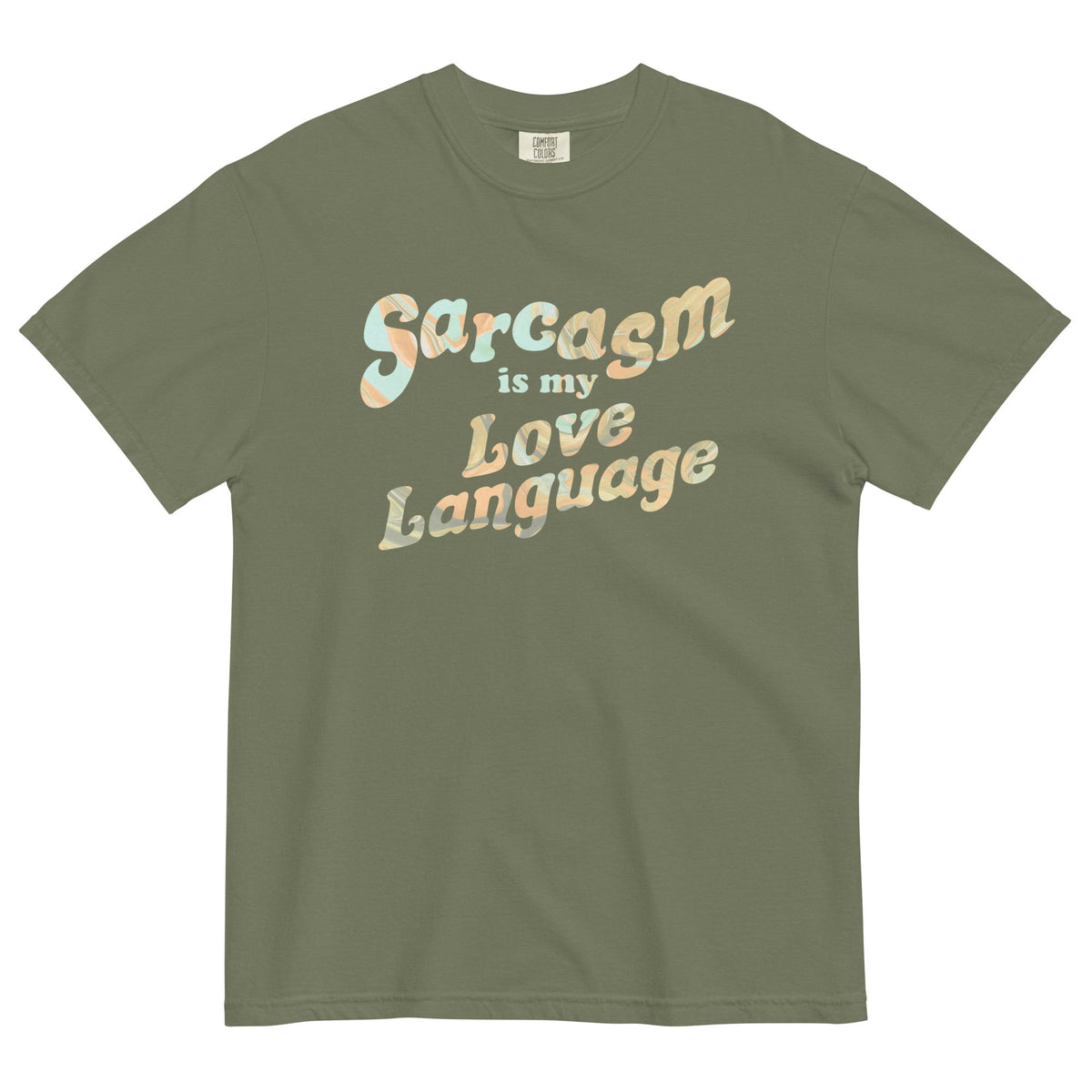 Sarcasm Is My Love Language Men's Relaxed Fit Tee product image 3