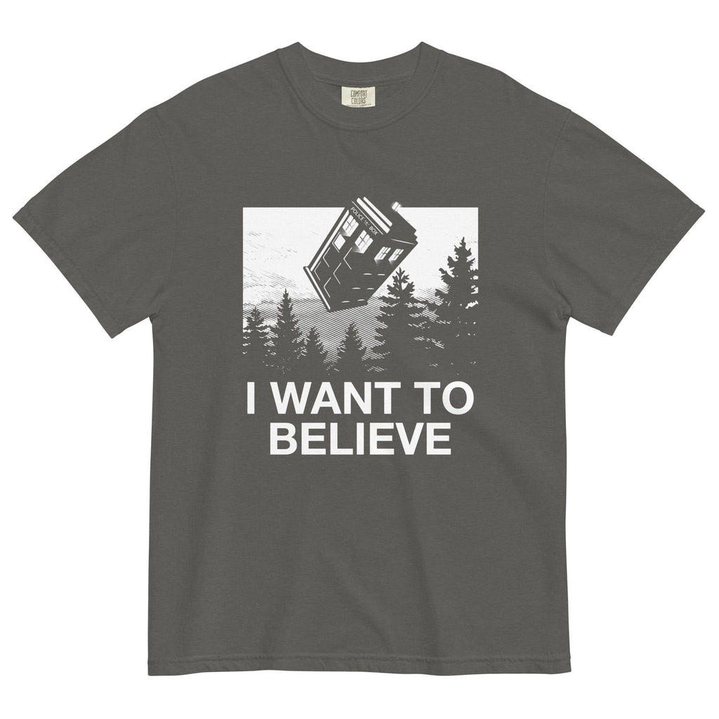 I Want To Believe Tardis Men's Relaxed Fit Tee product image 4
