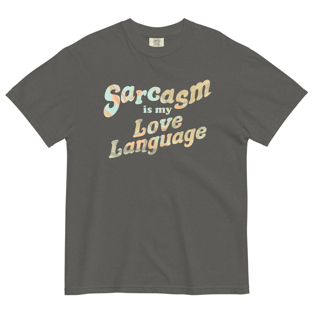 Sarcasm Is My Love Language Men's Relaxed Fit Tee product image 2