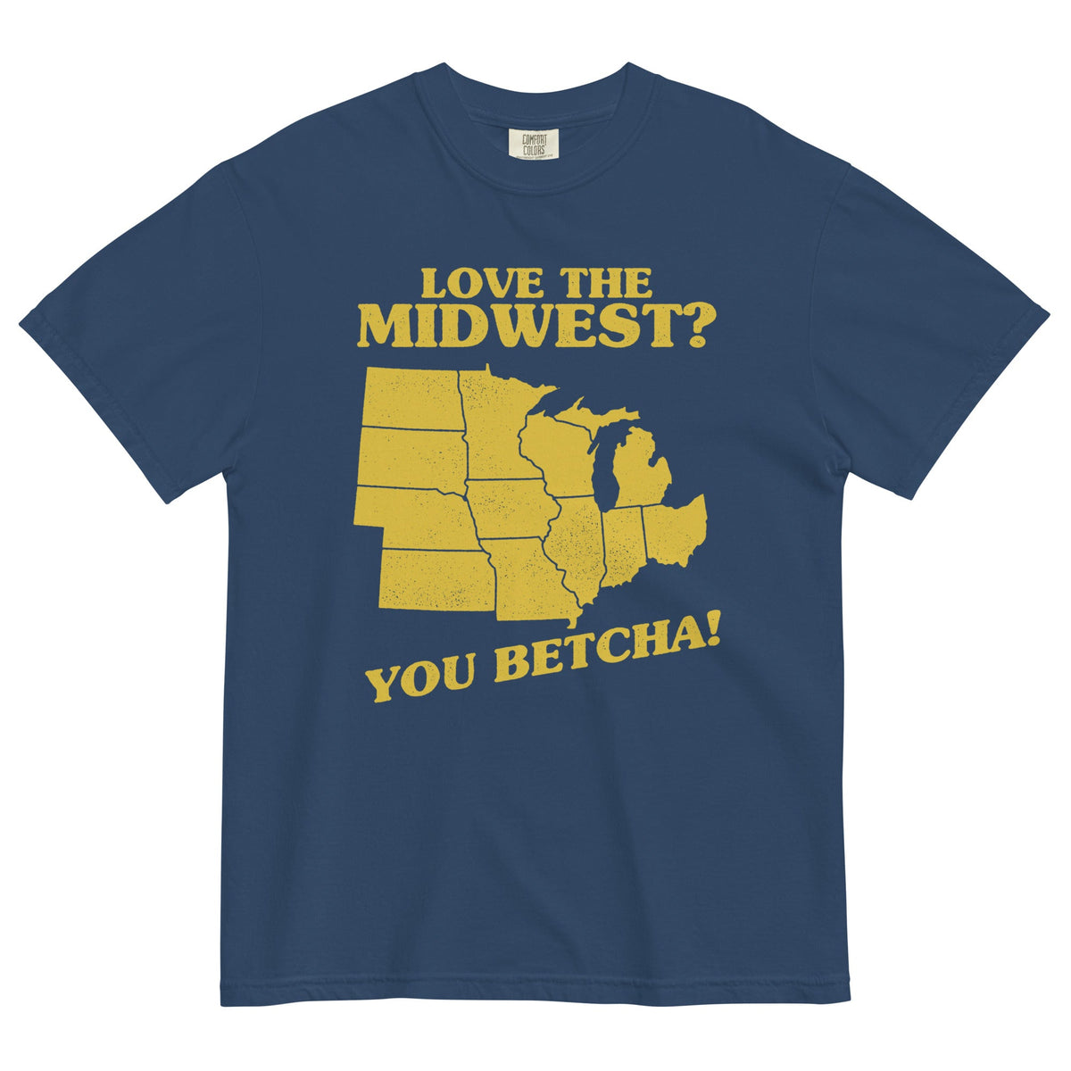 Love The Midwest? You Betcha! Men's Relaxed Fit Tee product image 3