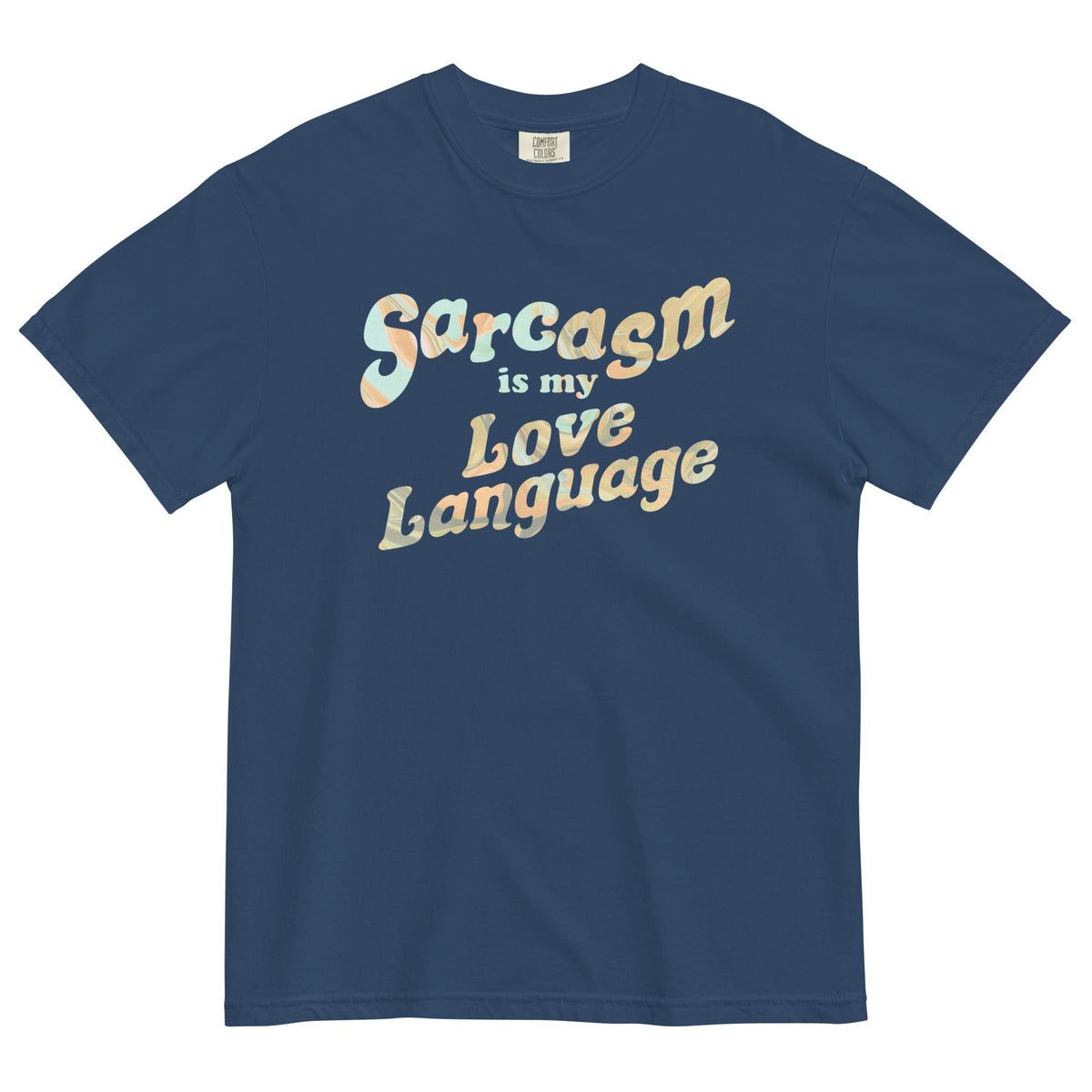 Sarcasm Is My Love Language Men's Relaxed Fit Tee product image 1
