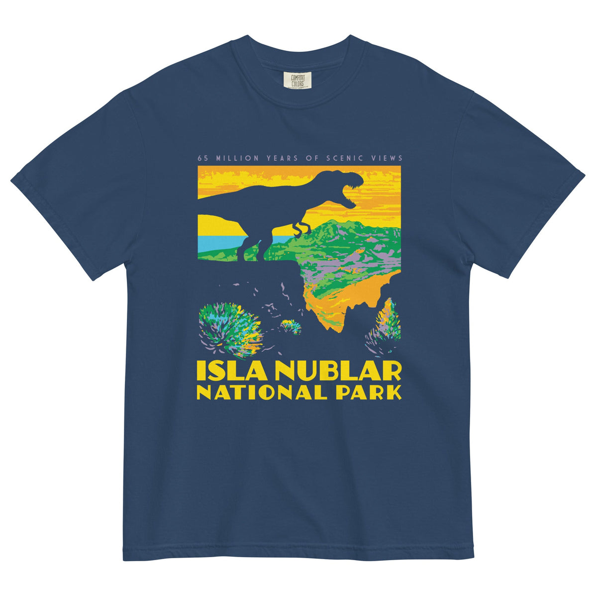 Isla Nublar National Park Men's Relaxed Fit Tee product image 2