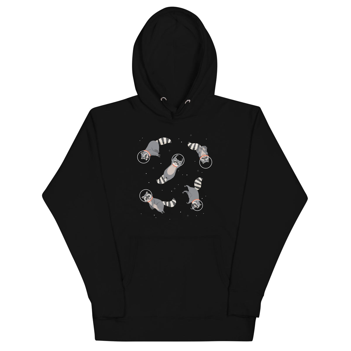 Raccoons In Space Unisex Hoodie product image 1