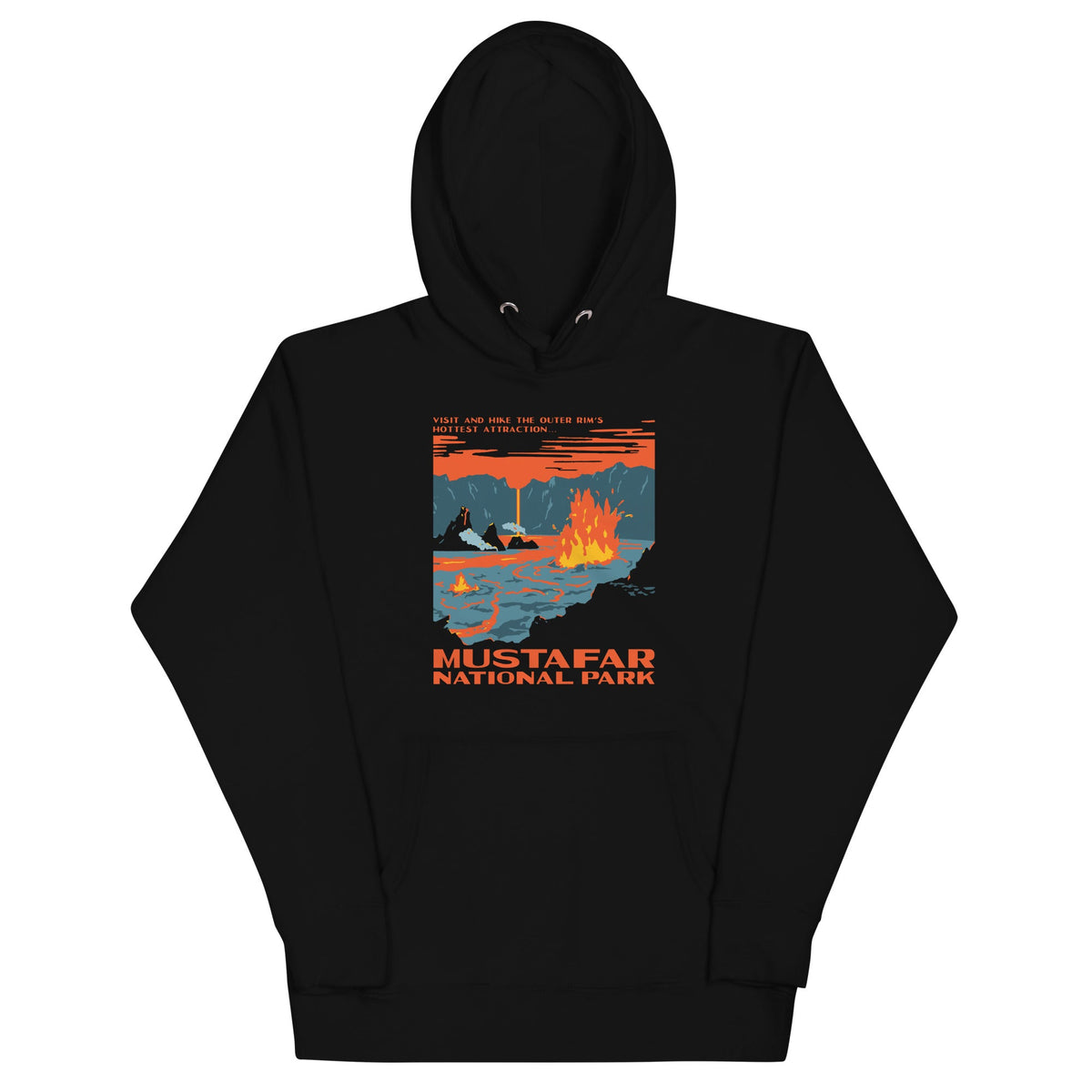 Mustafar National Park Unisex Hoodie product image 1