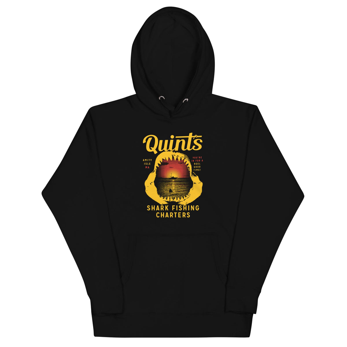 Quint's Shark Fishing Charters Unisex Hoodie product image 3