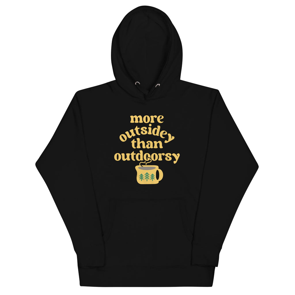 More Outsidey Than Outdoorsy Unisex Hoodie product image 3