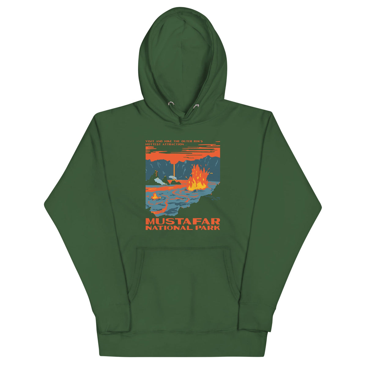 Mustafar National Park Unisex Hoodie product image 5