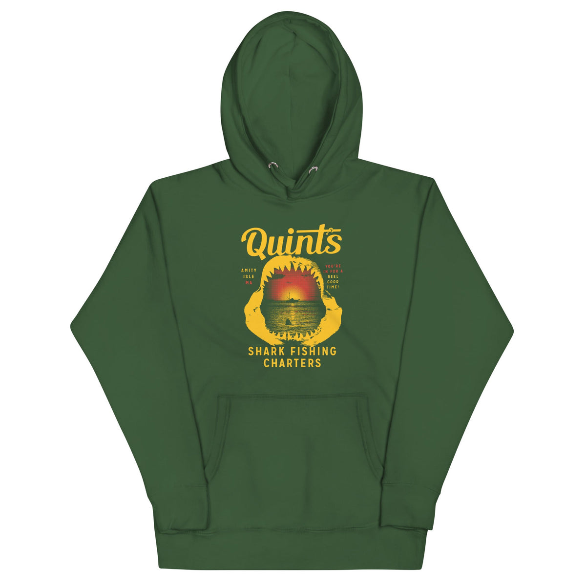 Quint's Shark Fishing Charters Unisex Hoodie product image 2
