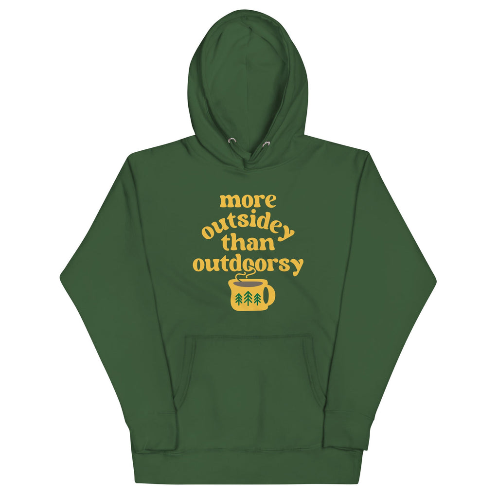More Outsidey Than Outdoorsy Unisex Hoodie product image 7