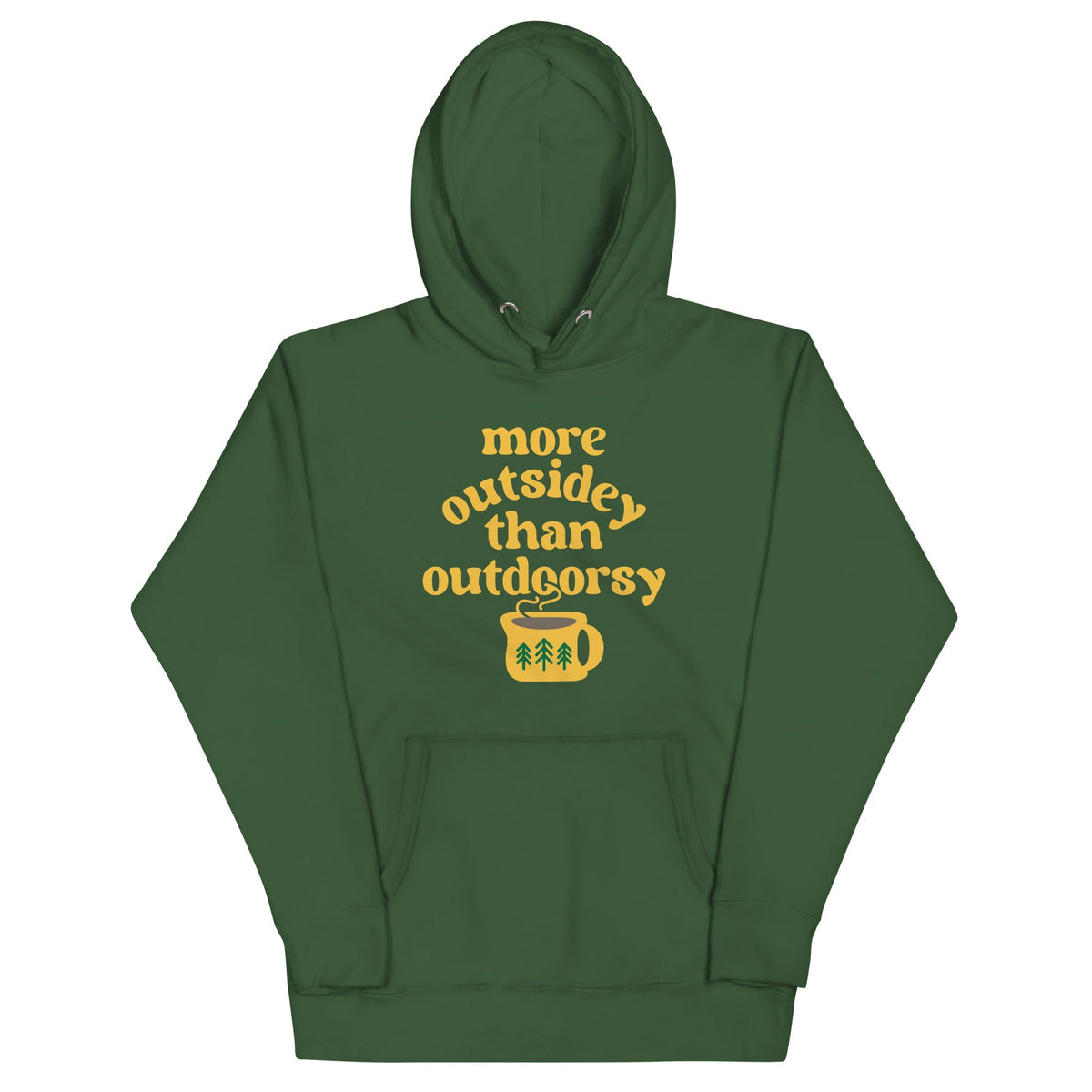More Outsidey Than Outdoorsy Unisex Hoodie product image 7