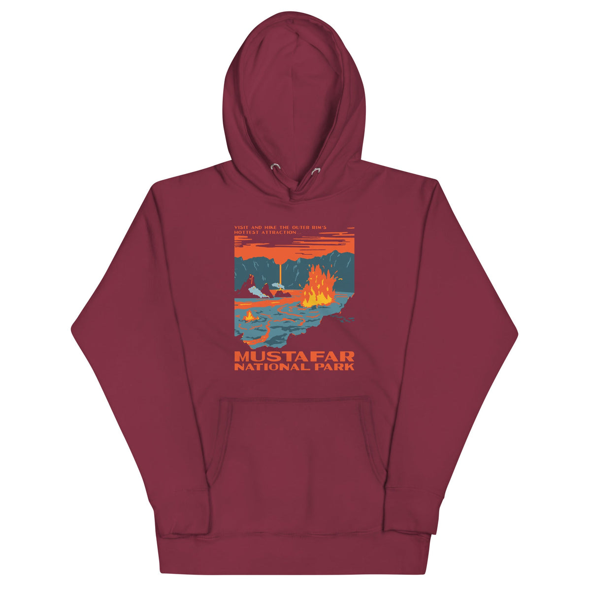 Mustafar National Park Unisex Hoodie product image 3
