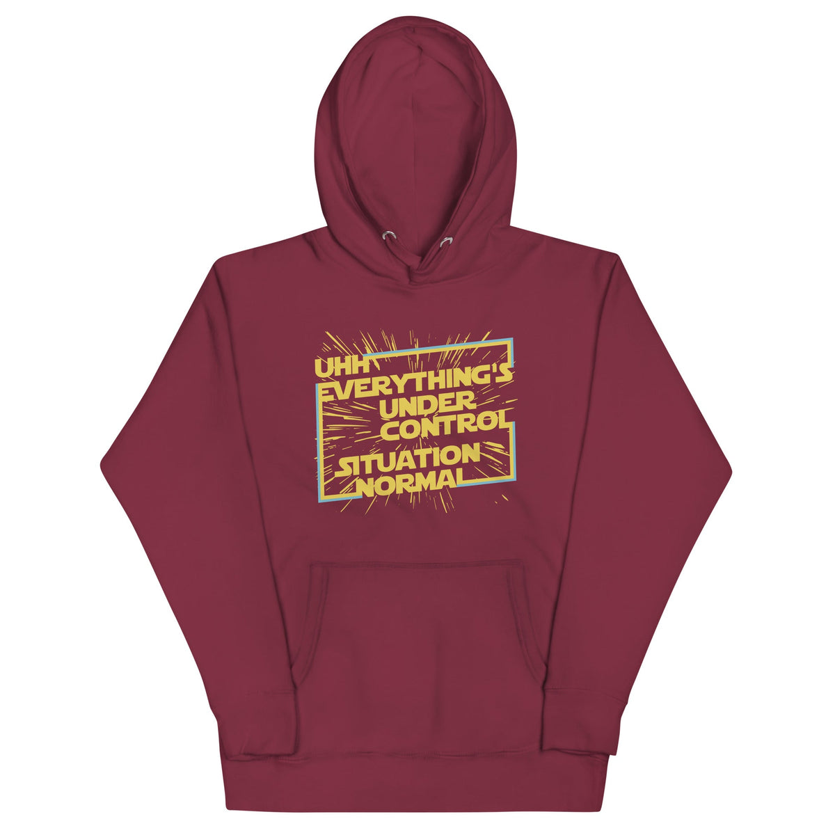 Everything's Under Control Situation Normal Unisex Hoodie product image 5