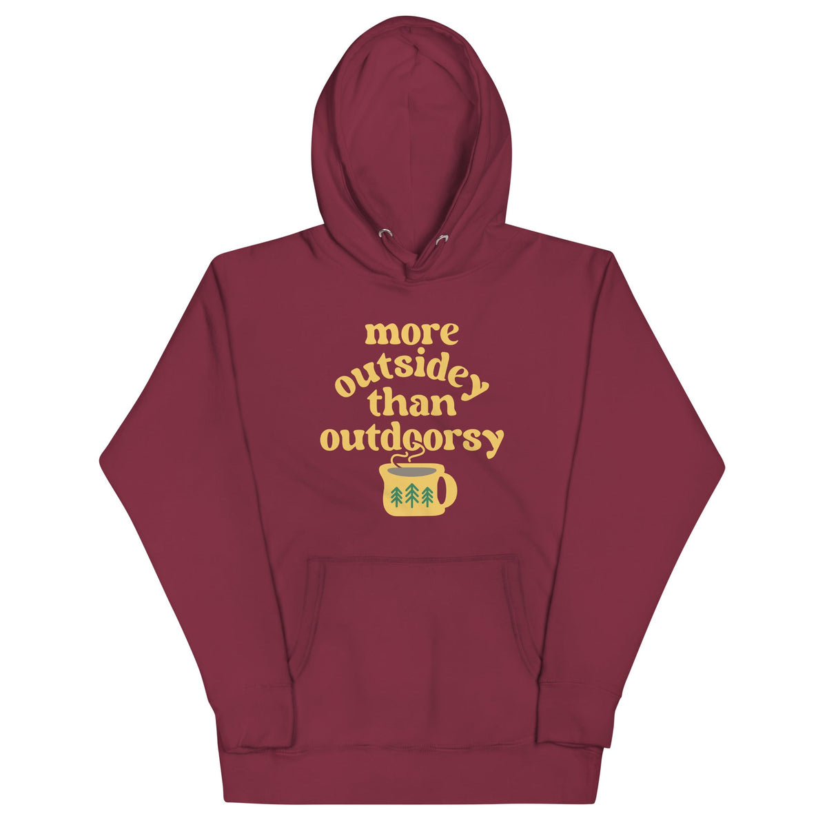 More Outsidey Than Outdoorsy Unisex Hoodie product image 5