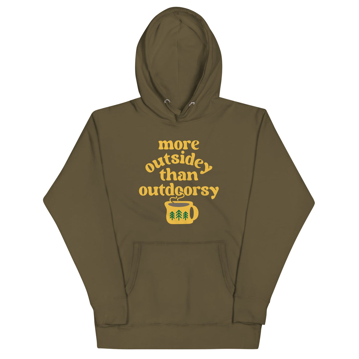 More Outsidey Than Outdoorsy Unisex Hoodie product image 2