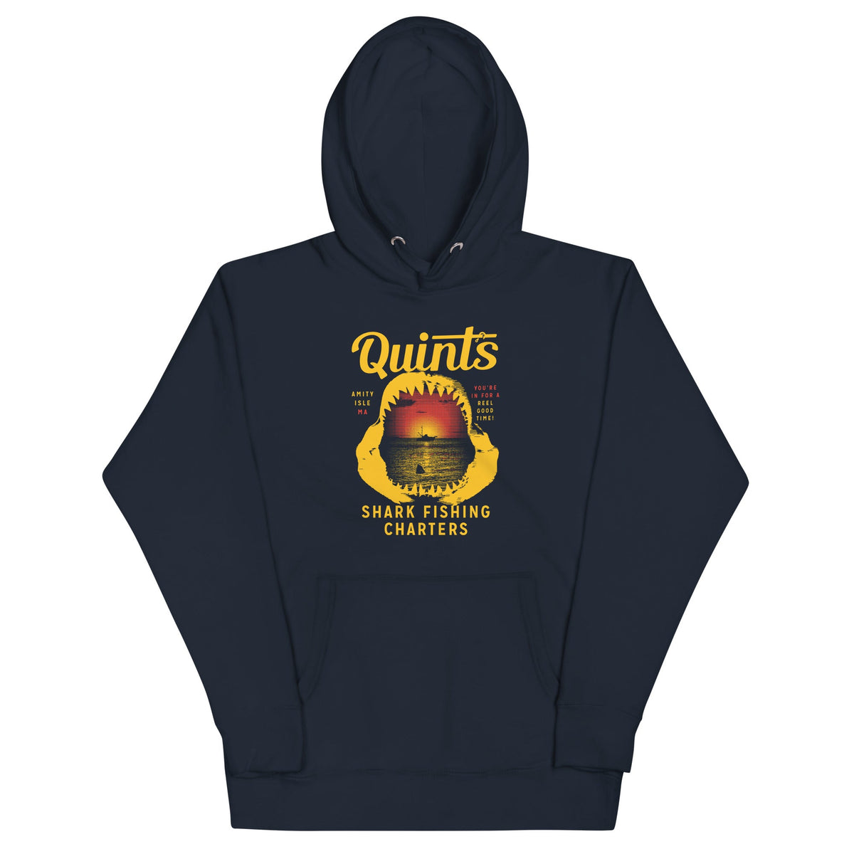 Quint's Shark Fishing Charters Unisex Hoodie product image 1