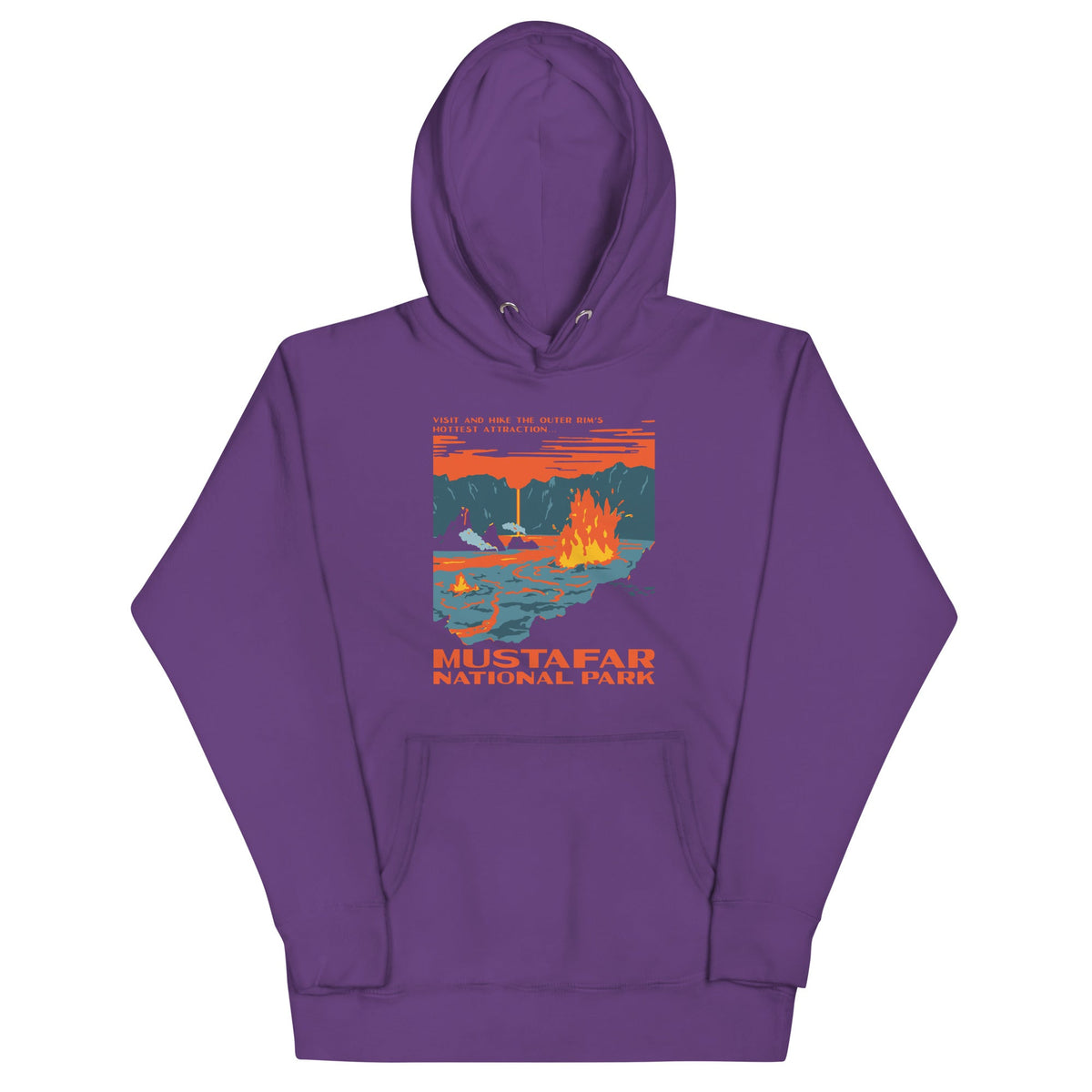 Mustafar National Park Unisex Hoodie product image 4