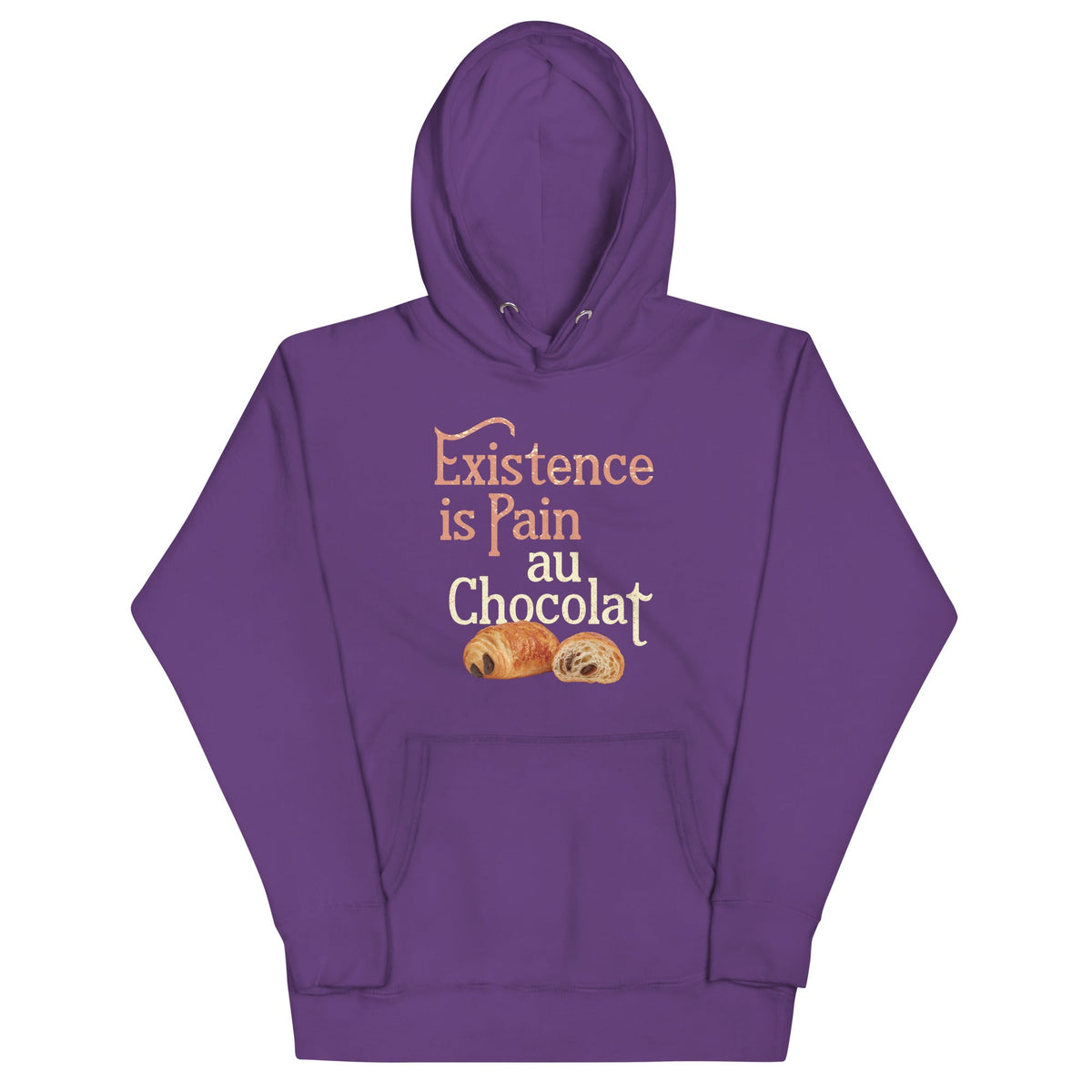 Existence Is Pain Au Chocolat Unisex Hoodie product image 4