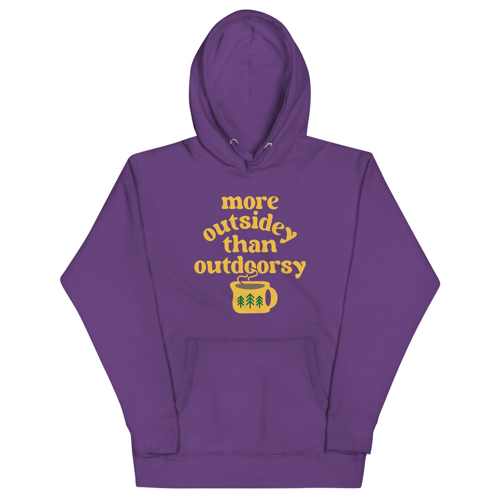More Outsidey Than Outdoorsy Unisex Hoodie product image 6