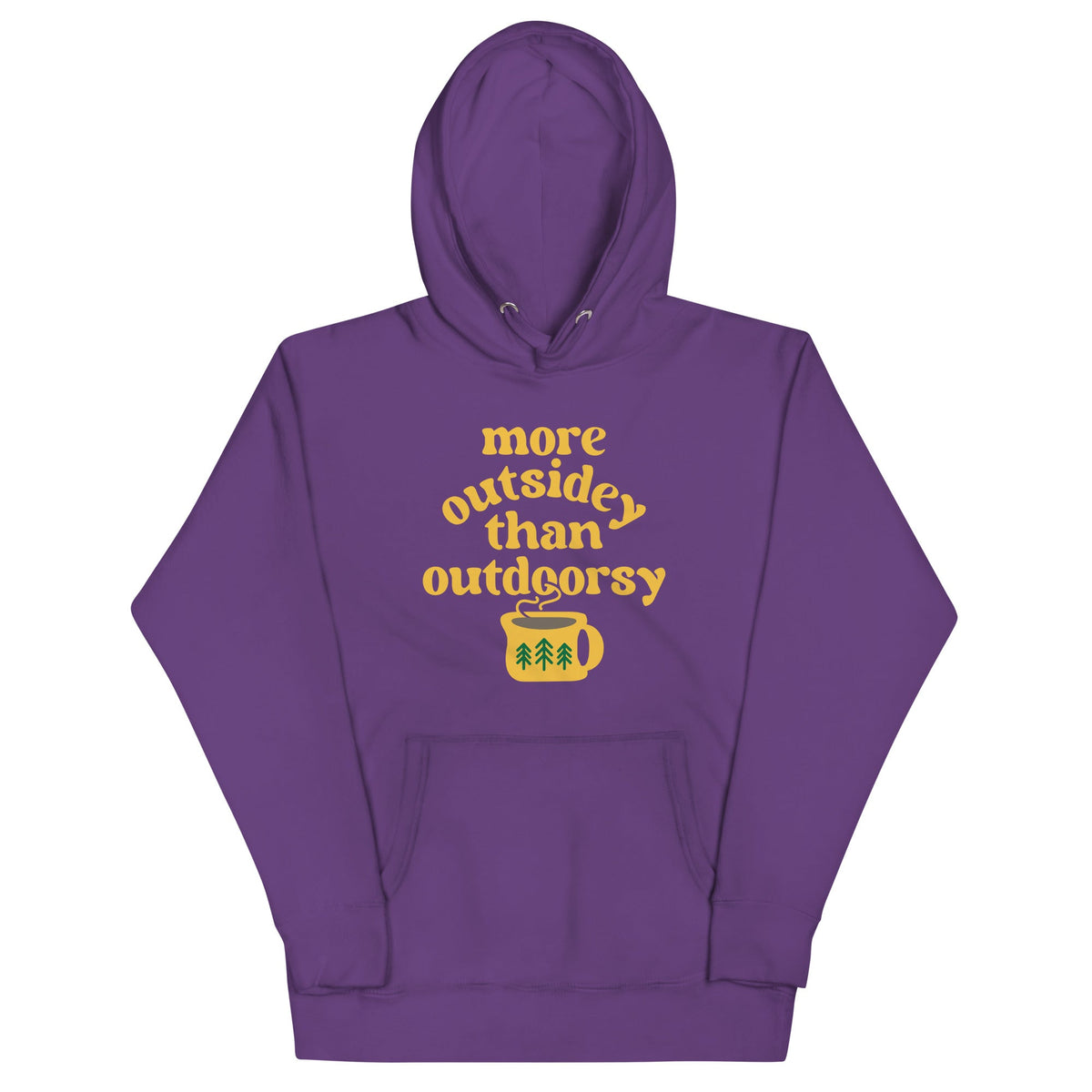 More Outsidey Than Outdoorsy Unisex Hoodie product image 6
