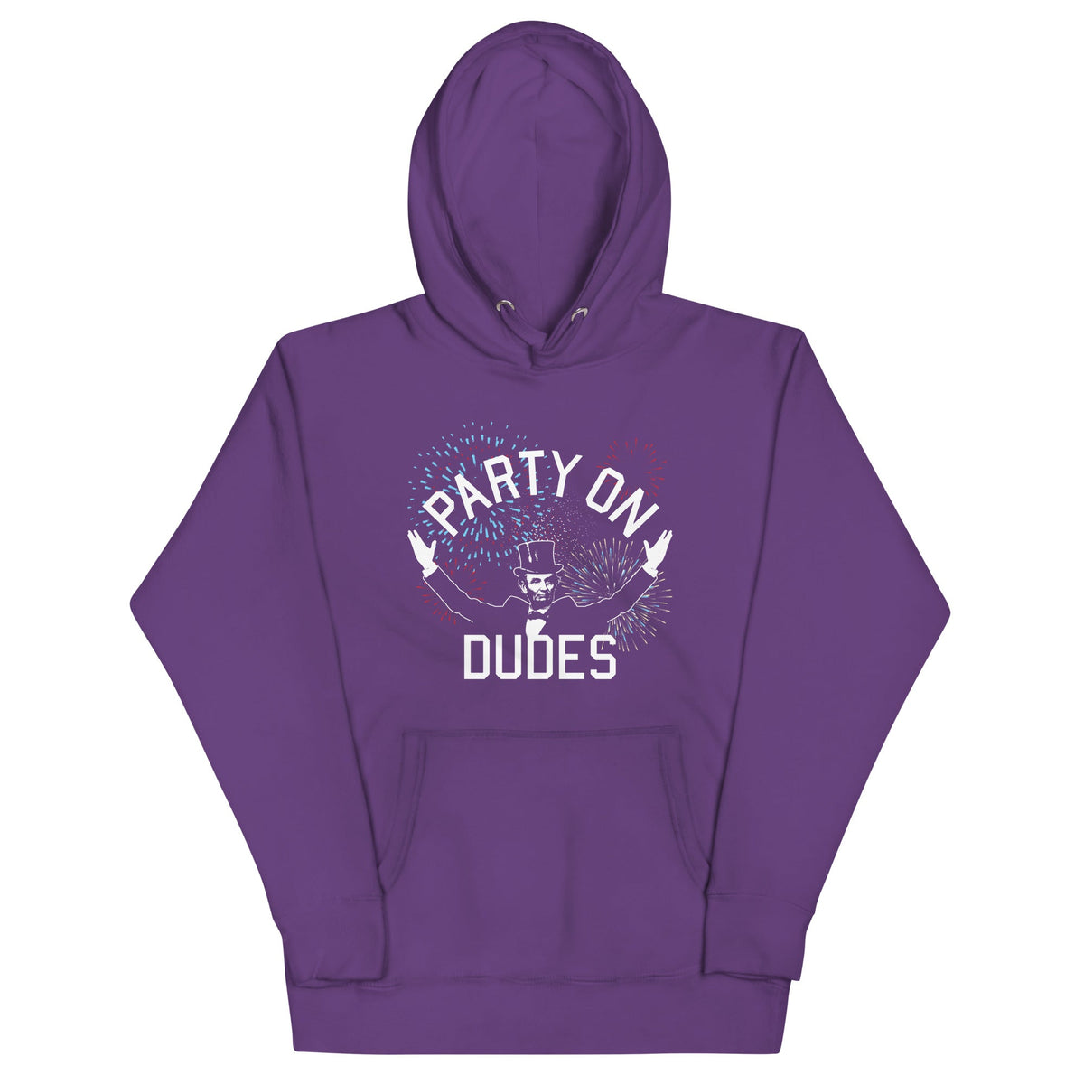 Party On Dudes Unisex Hoodie product image 3