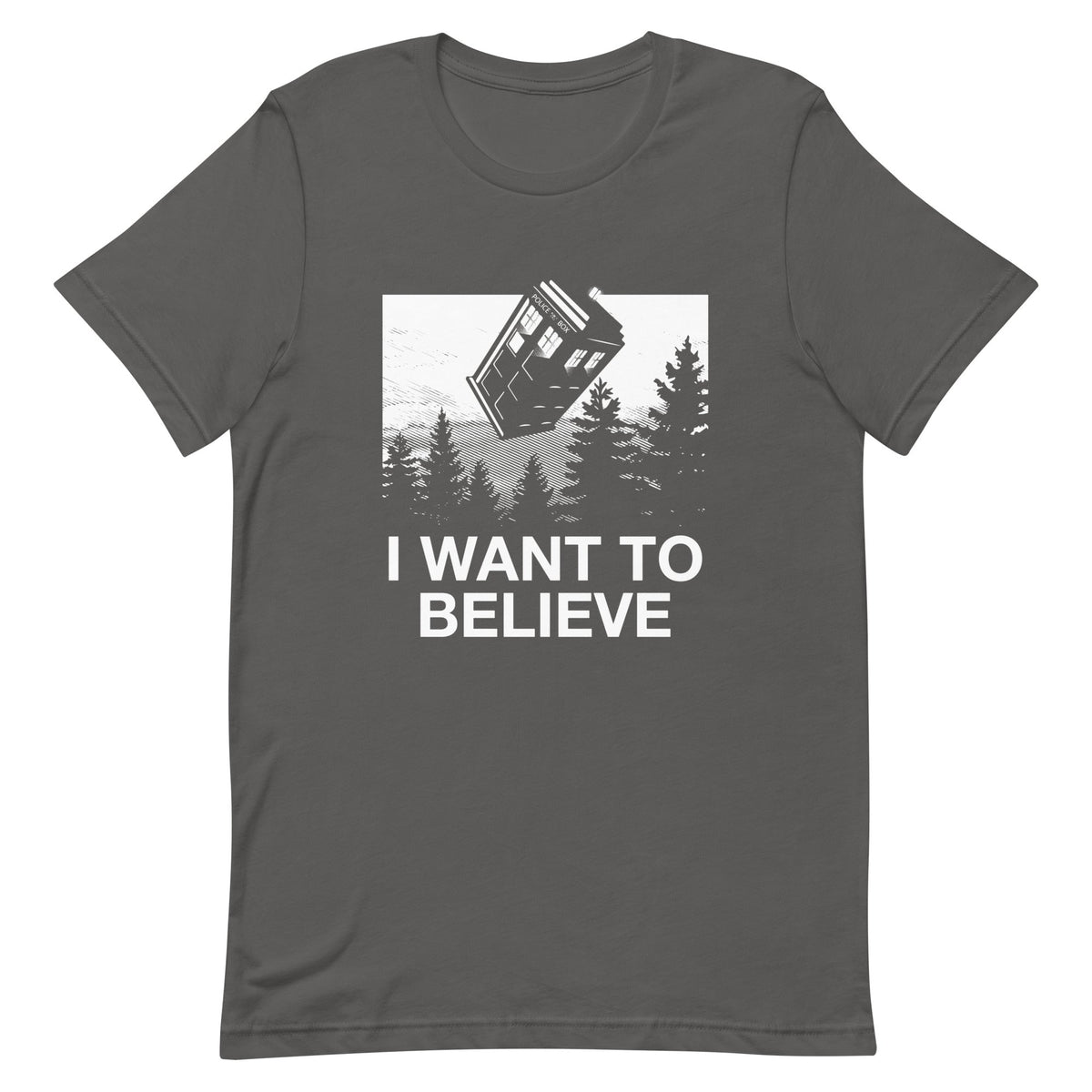I Want To Believe Tardis Men's Signature Tee product image 6