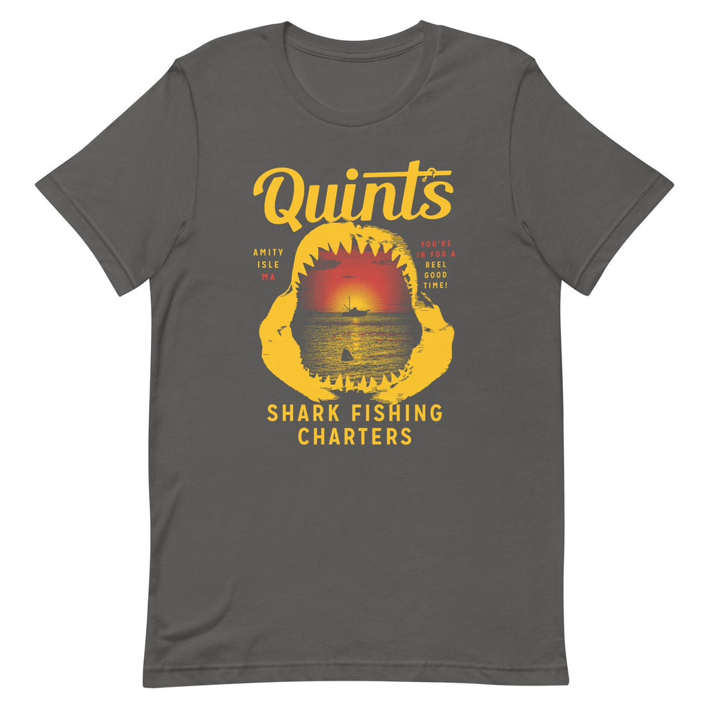 Quint's Shark Fishing Charters Men's Signature Tee product image 6