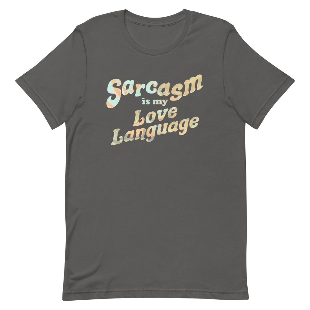 Sarcasm Is My Love Language Men's Signature Tee product image 5