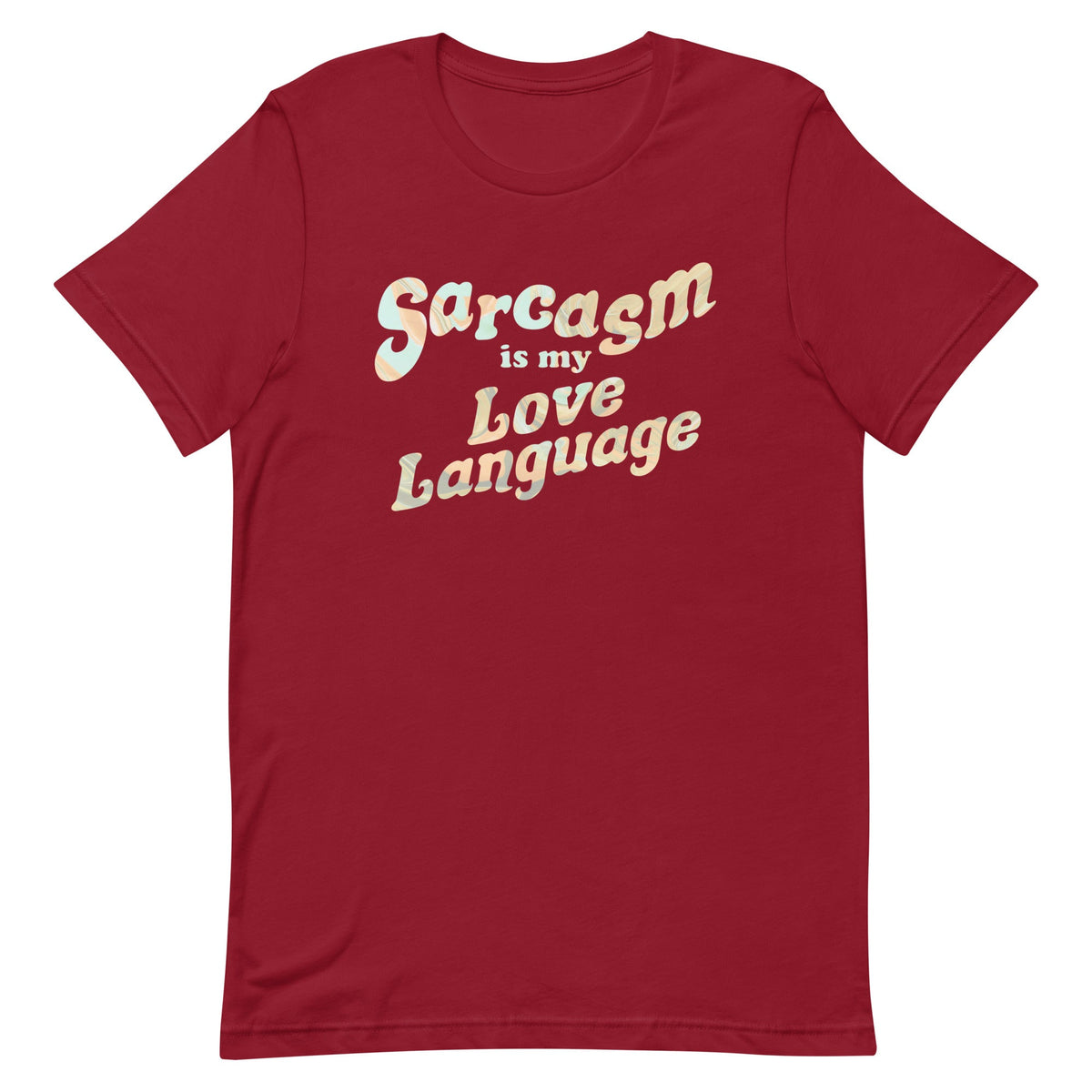 Sarcasm Is My Love Language Men's Signature Tee product image 3