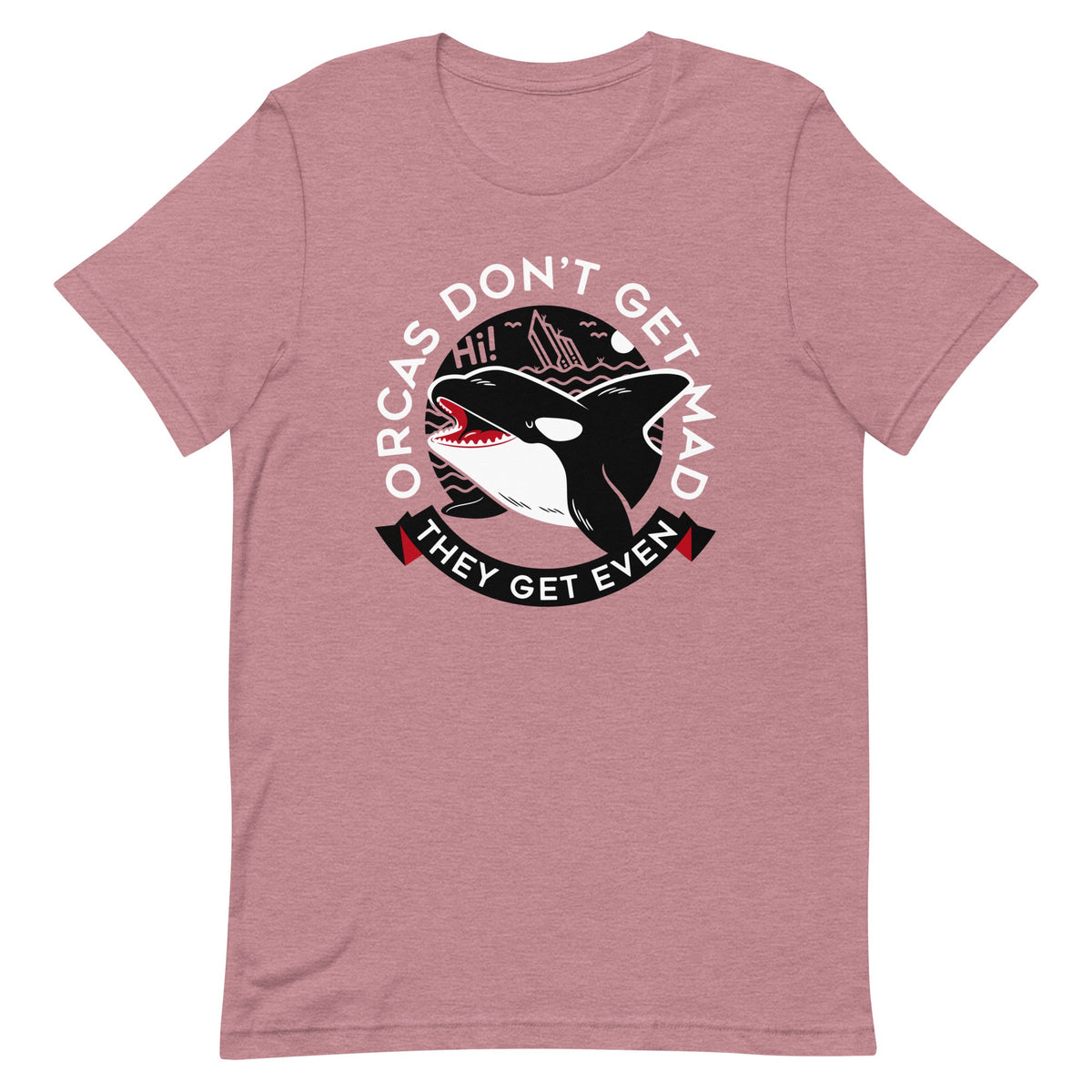 Orcas Don't Get Mad They Even Men's Signature Tee product image 5