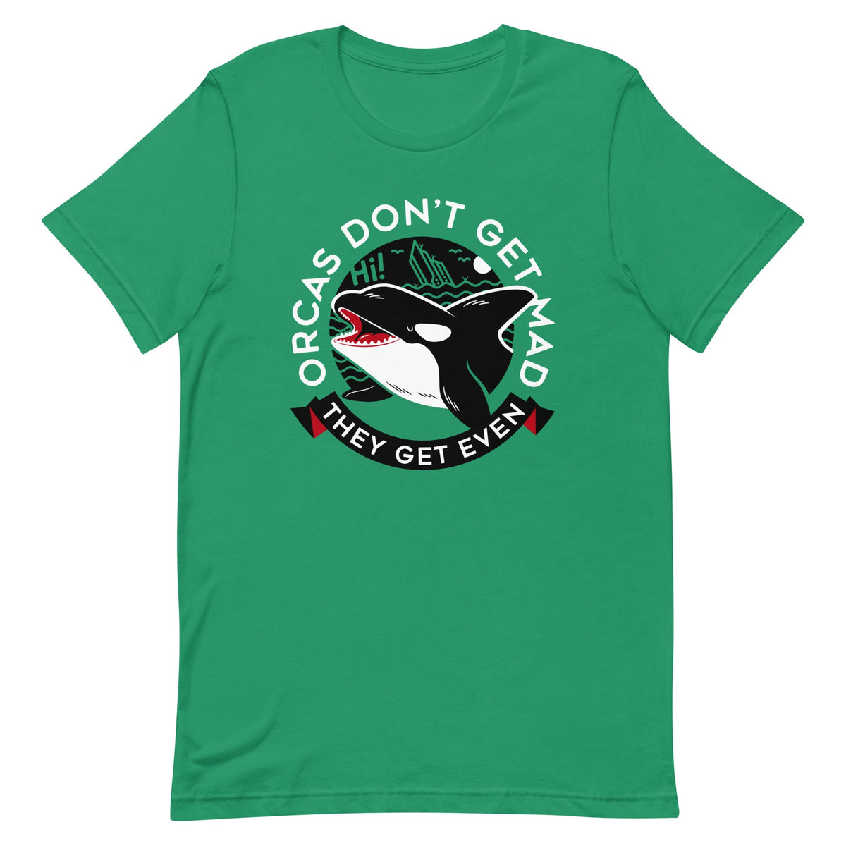 Orcas Don't Get Mad They Even Men's Signature Tee product image 3