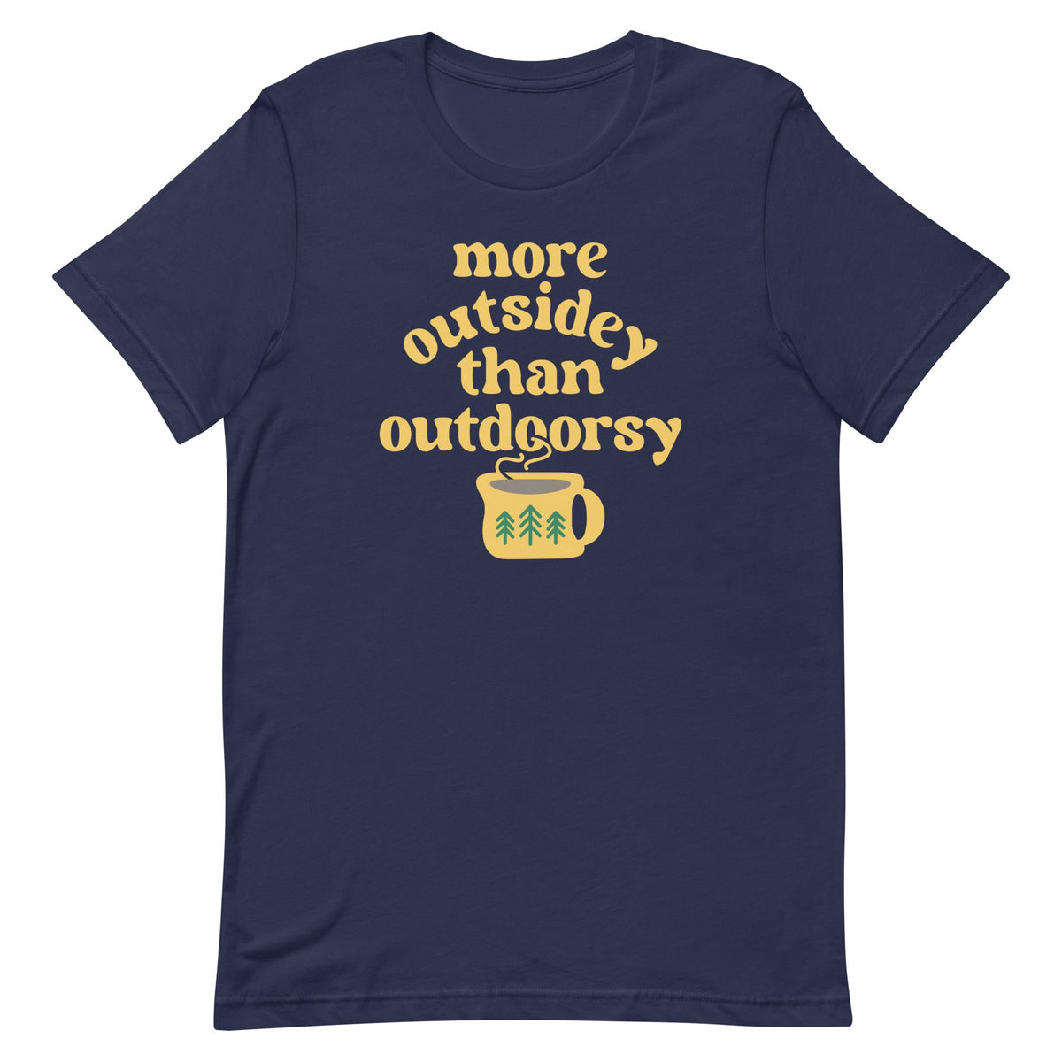 More Outsidey Than Outdoorsy Men's Signature Tee product image 4