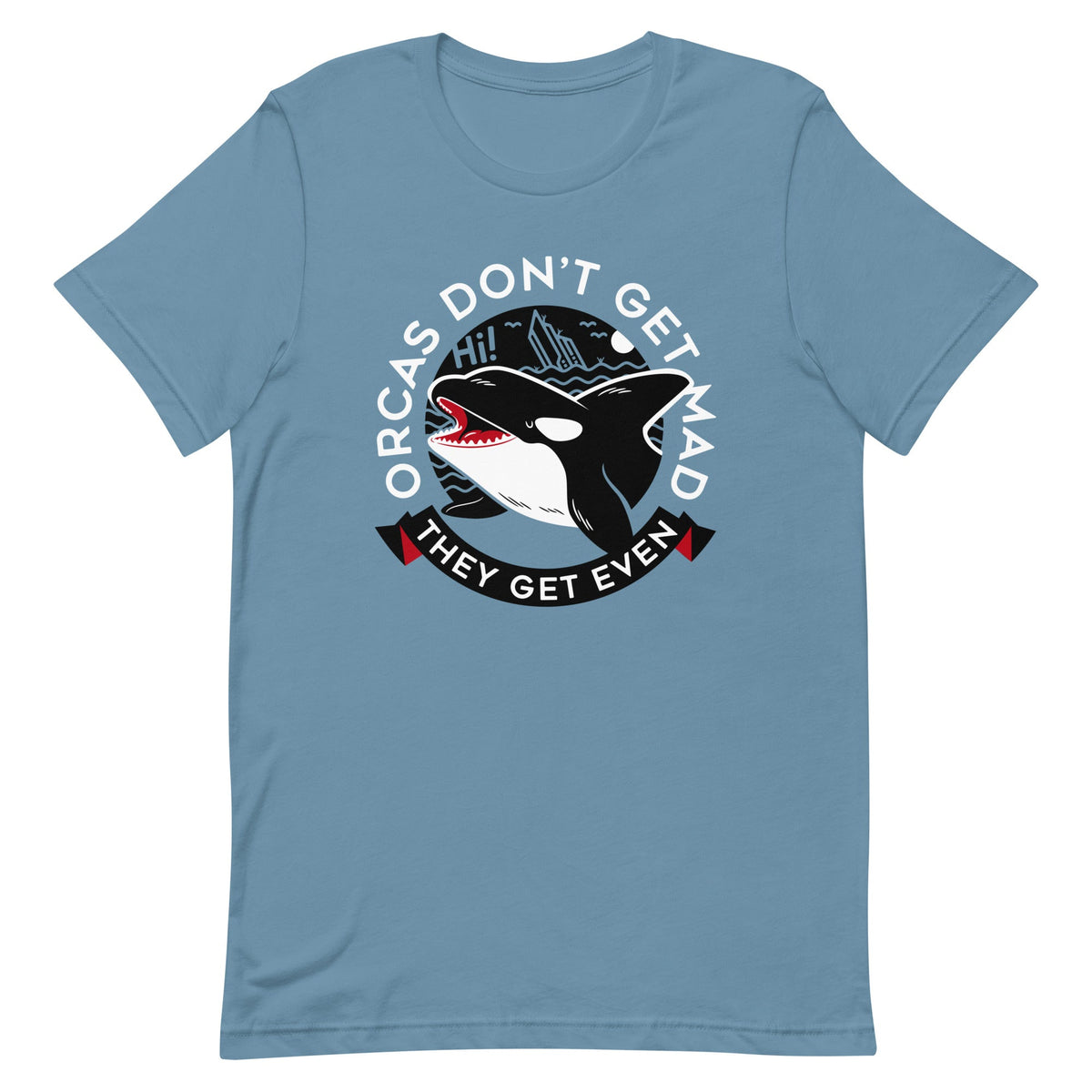 Orcas Don't Get Mad They Even Men's Signature Tee product image 4