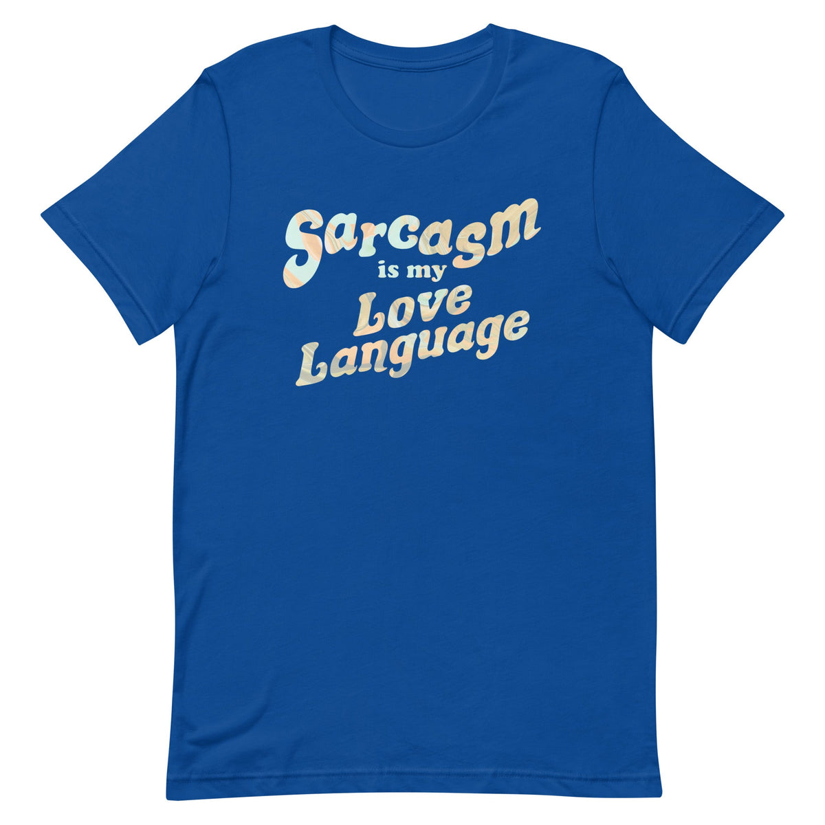 Sarcasm Is My Love Language Men's Signature Tee product image 4