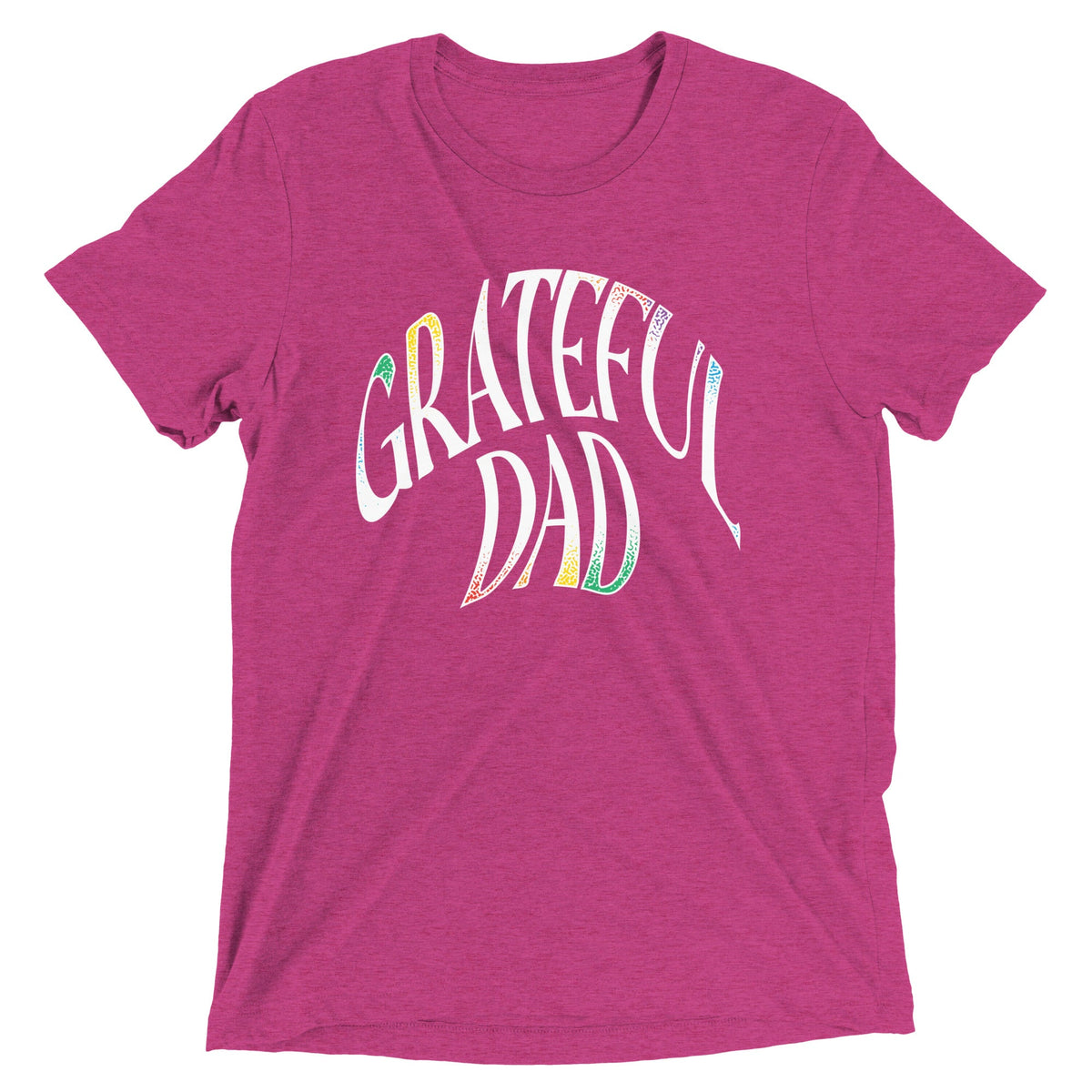 Grateful Dad Men's Tri-Blend Tee product image 4