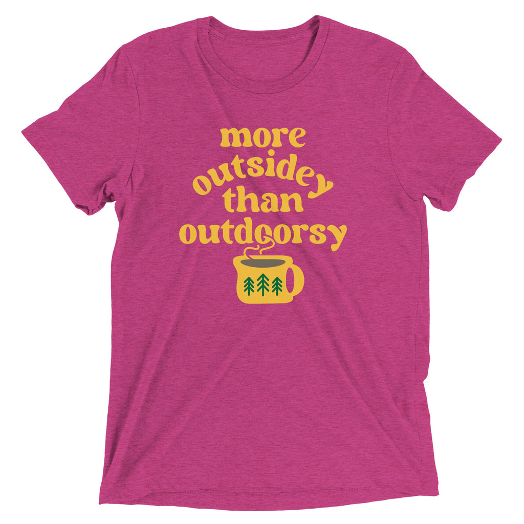 More Outsidey Than Outdoorsy Men's Tri-Blend Tee product image 5