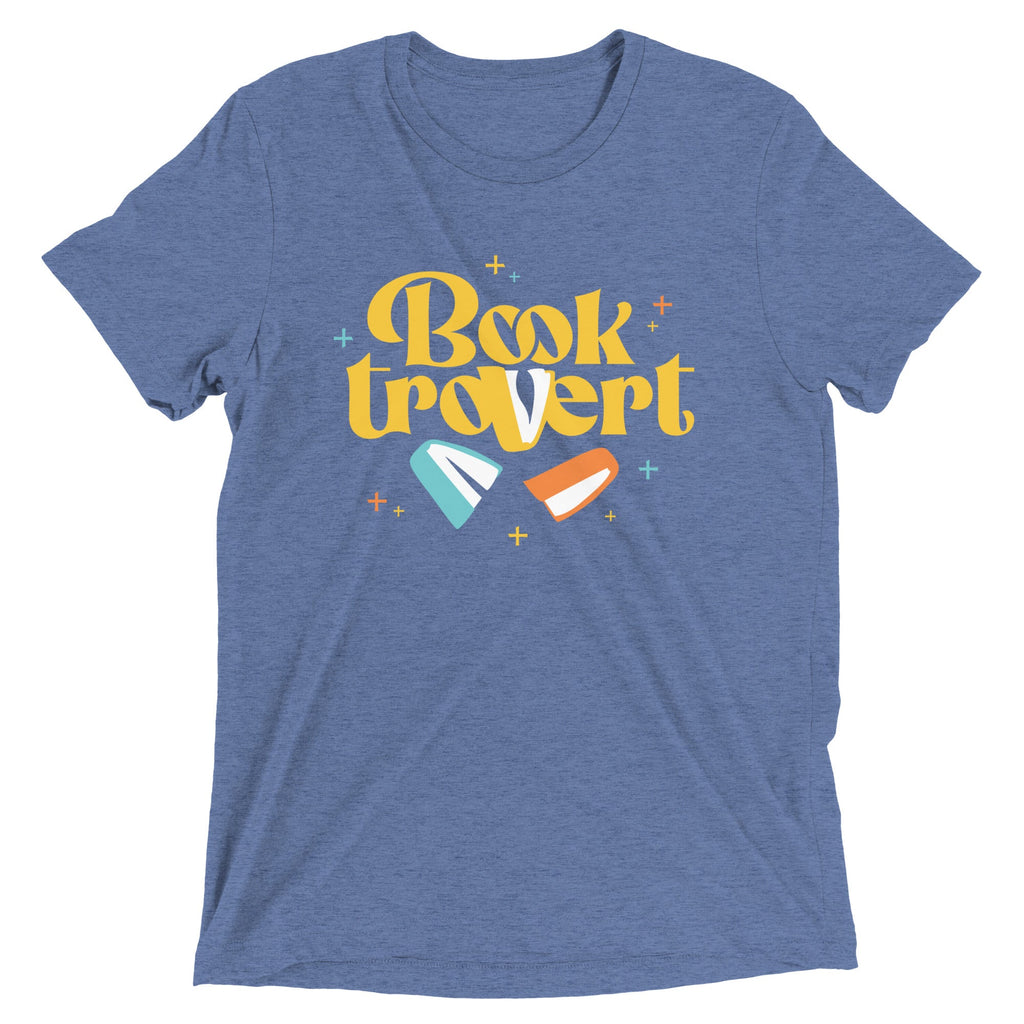 Booktrovert Men's Tri-Blend Tee product image 5