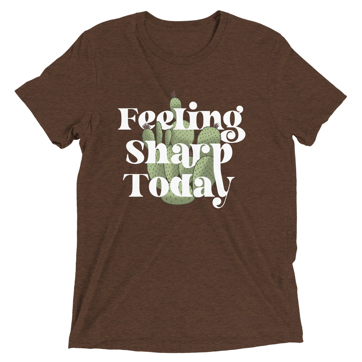 Feeling Sharp Today Men's Tri-Blend Tee product image 3