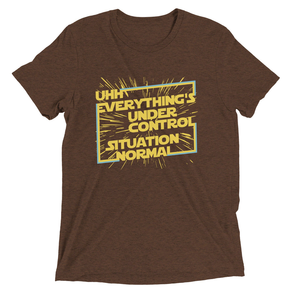 Everything's Under Control Situation Normal Men's Tri-Blend product image 3