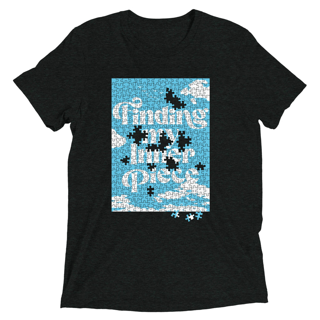 Finding My Inner Piece Men's Tri-Blend Tee product image 2