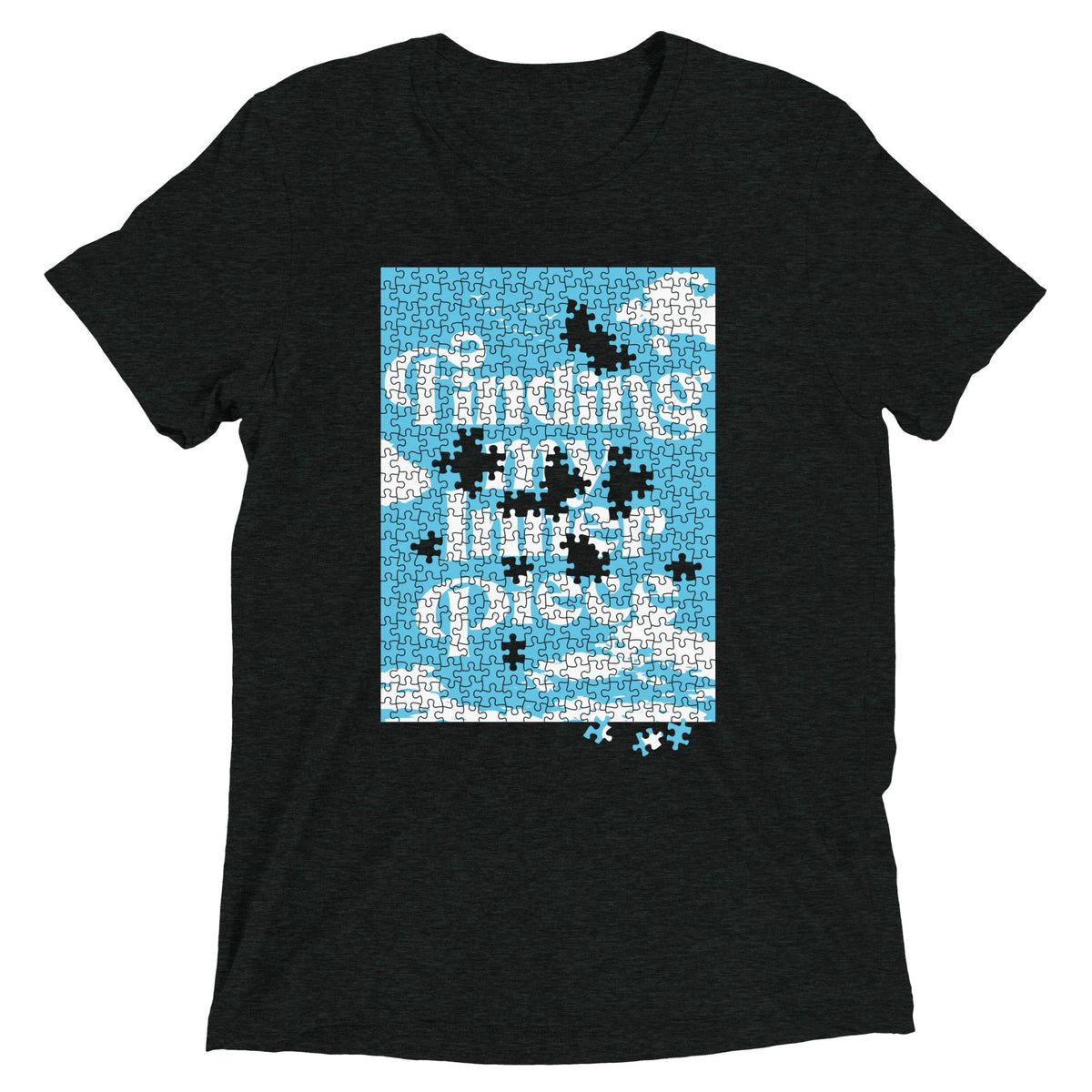 Finding My Inner Piece Men's Tri-Blend Tee product image 2