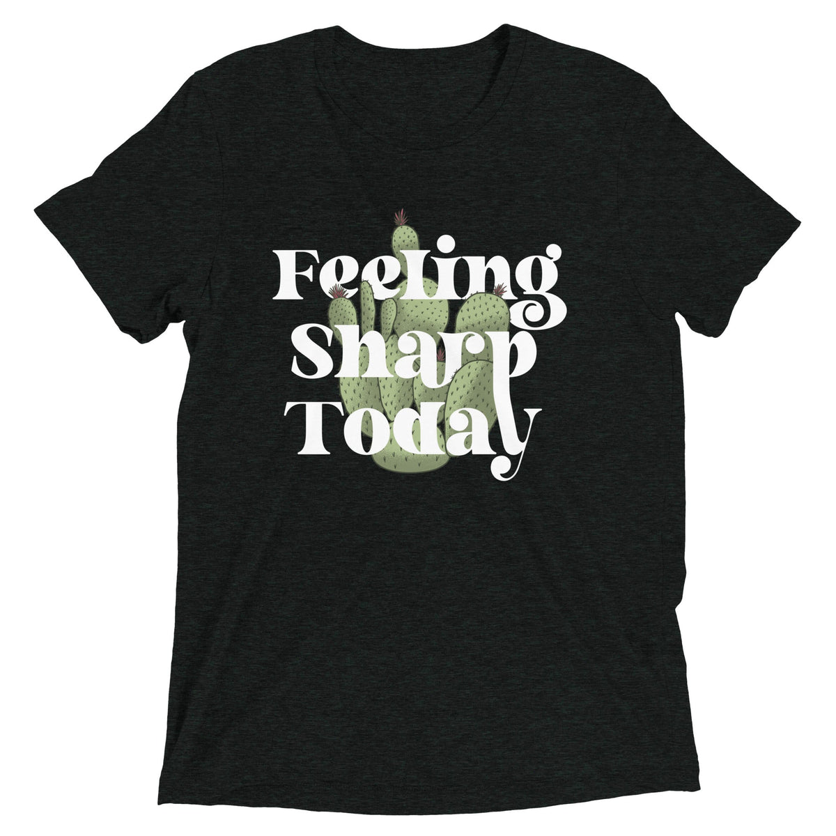 Feeling Sharp Today Men's Tri-Blend Tee product image 2